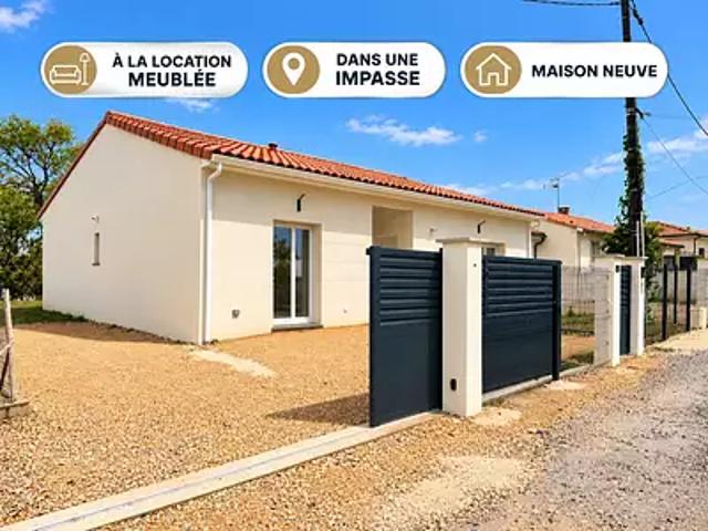 Gragnague 31380 Location maison 4 pièces t4