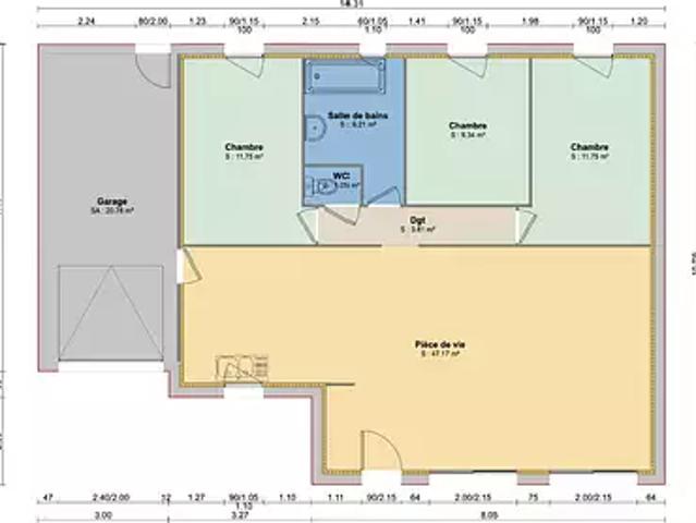Grainville la Teinturière 76450 Programme neuf maison neuf à vendre 5 pièces