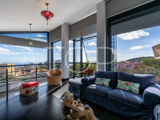 Gran villa independiente con dos apartamentos separados, amplio jardín y jacuzzi en Granadilla