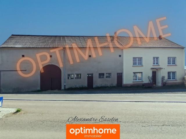 Grange 194 m² à rénover pour investisseur – Fort potentiel locatif aux portes du Luxembourg BEYREN LES SIERCK 57