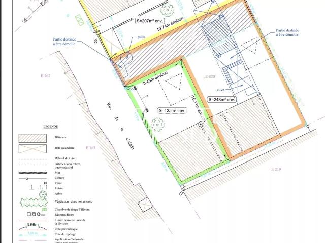 Grange À Rénover – Coup De Cœur Au Cœur Du Village 45m² Saint Geniès de Comolas