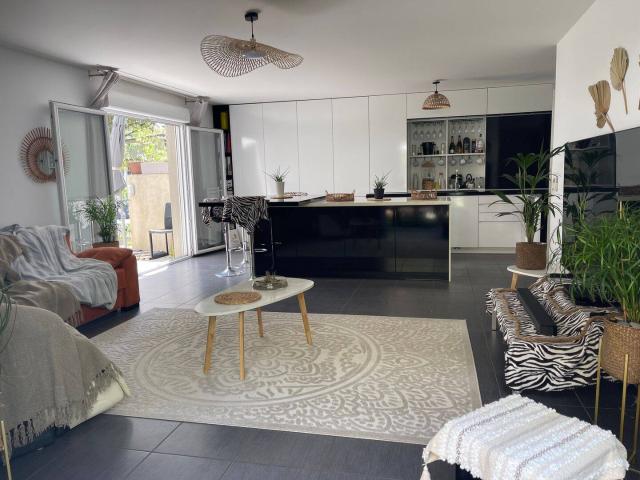 Grand T3 76 m² avec jardin 80 m² et garage