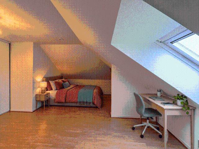 grand T1 bis en duplex de 42 m² de surface utile quartier Cité des Congrès / Champ de Mars