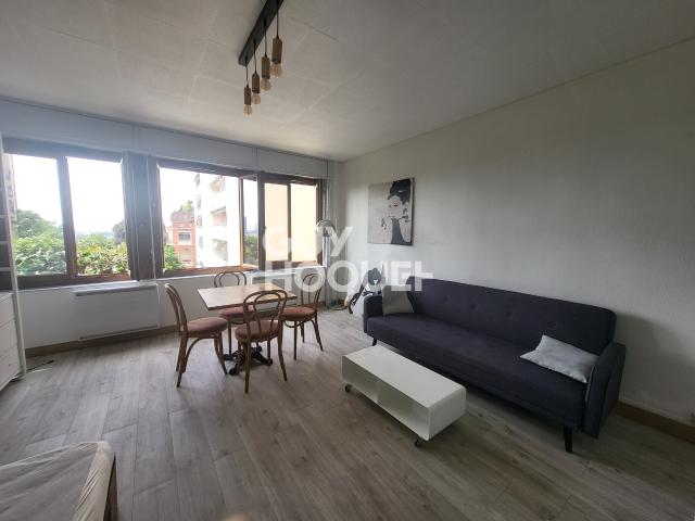 Grand T1 meublé avec vue Lyon 4 Justin Godart