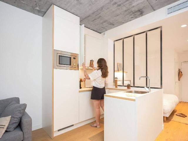Grand T1 meublé & ultra équipé avec Balcon Centre ville