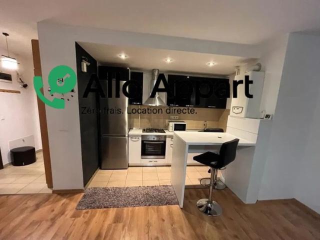 Grand T2 avec deux télés et baignoire – Neudorf Strasbourg 54m meuble