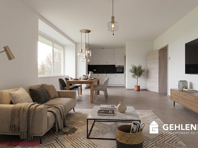 Grand appartement 2 chambres avec terrasse, parking et cave