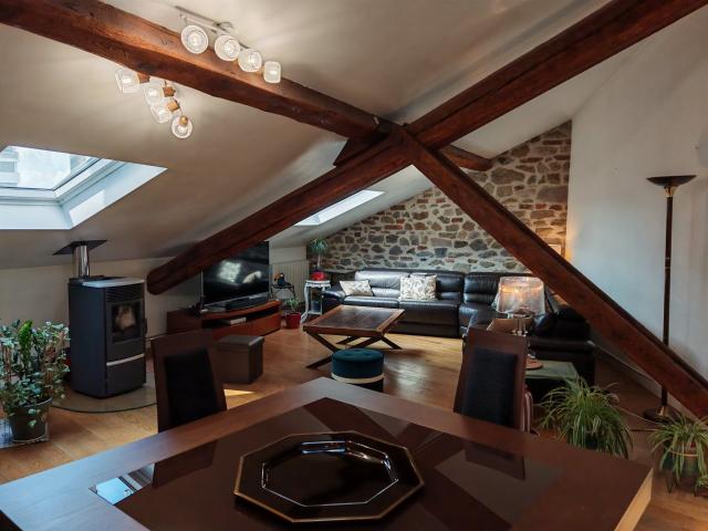 Grand appartement dernier étage avec terrasse 151m² Saint Etienne