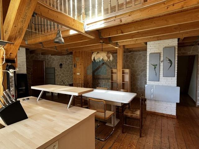 GRAND APPARTEMENT MEUBLE EN DUPLEX FRONTIERE SUISSE