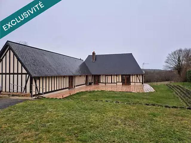 Grand Bourgtheroulde 27520 Achat / Vente maison 5 pièces t5 terrasse