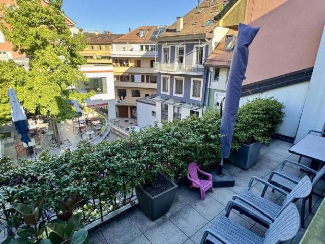 Grand duplex de 5.5 pièces avec balcon au coeur de Nyon