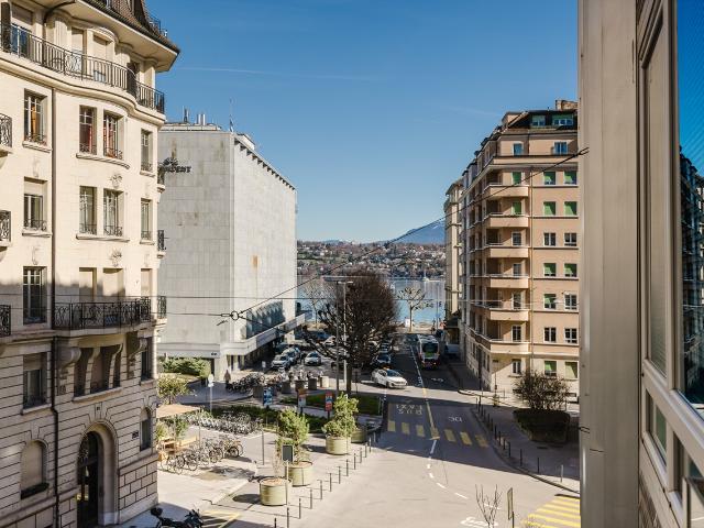 Grand Hotel District – Prächtiges renoviertes Studio – Blick auf den See