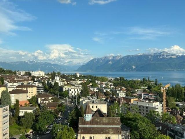 Grand logement de 2 pièces au 11ème étage Avec vue sur le lac