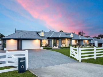 Two homes on a sprawling one acre parcel