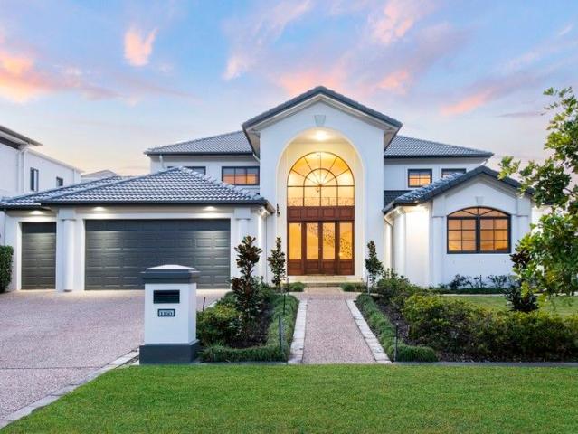 Grand North Facing Waterfront Estate in One of Hope Island's Most Exclusive Streets
