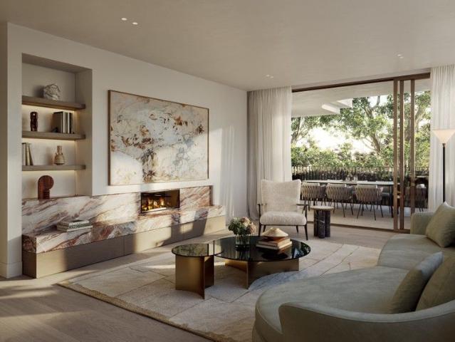 Grand Scale Living with Designer Finishes