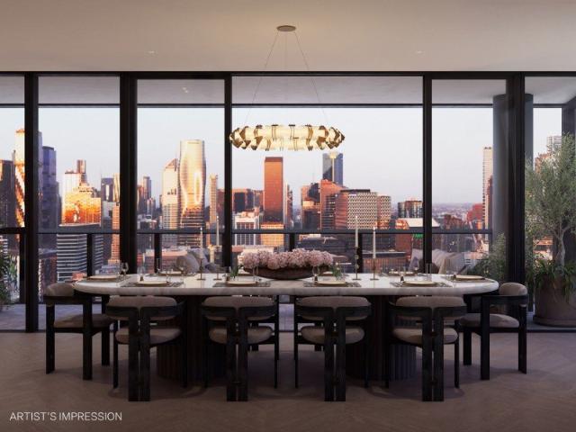 Grand Scale Sub Penthouse Living Above Melbourne's Riverfront. Complimentary Boat Mooring