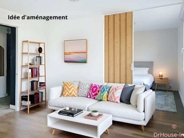 Grand studio 42,45 m² potentiel 2 pièces