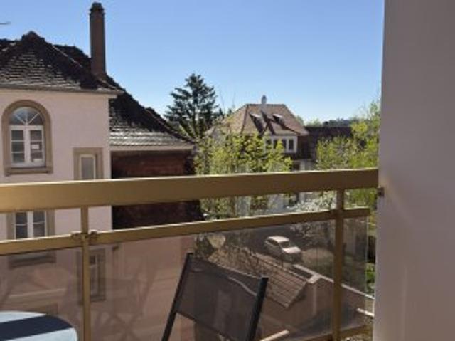 Grand studio avec balcon Roberstau