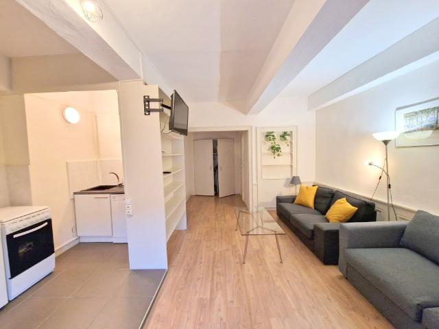Grand studio meublé de 37m2, rue dauphin LYON 2 Disponible 24/07 !