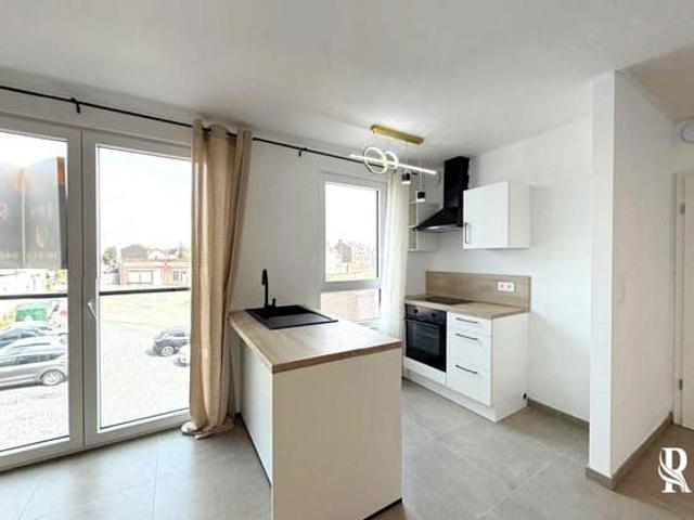 Grand studio neuf de 60 m² avec parking à Tournai