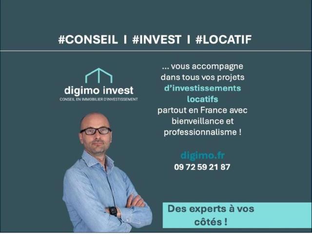 Grand studio PMR avec parking idéal investisseur