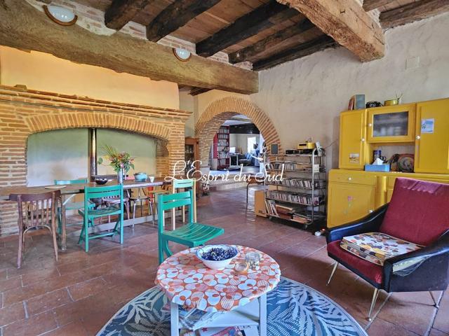 Grande maison de famille et maison d'amis 413m² Gaillac