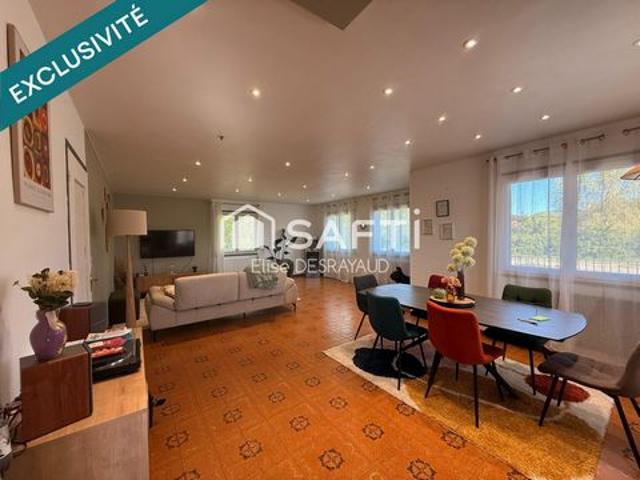 Grande maison de 167m² sur un terrain arboré de 1407m²