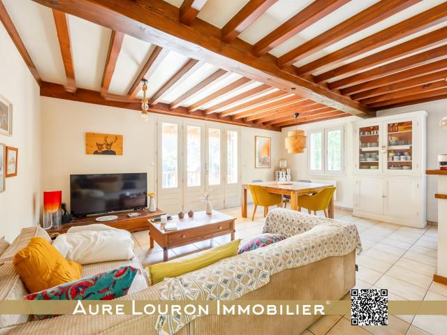 Grande Maison Familiale Avec Espace Indépendant, Garage, Jar. 140m² Cadéac