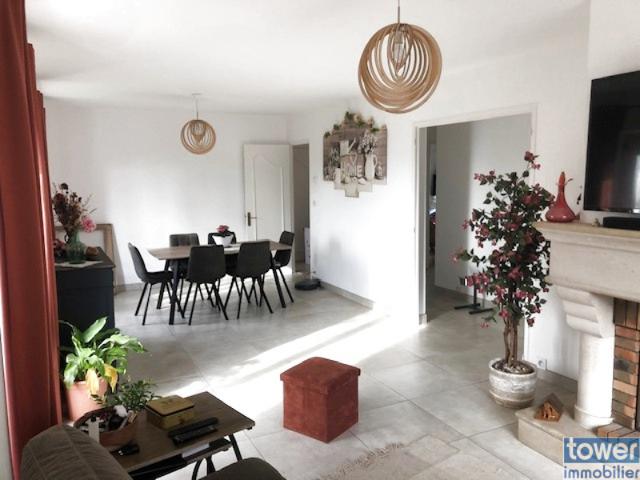 Grande maison familiale de 130 m2 avec terrain de 1400 m2 à