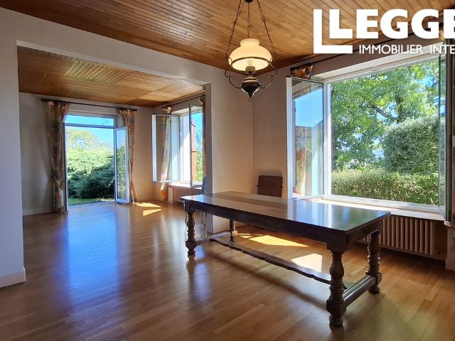 Grande maison familiale en pierre avec espace professionnel et vaste terrain – Aixe sur Vienne