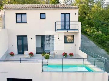 Grande Villa Neuve Avec Vue Panoramique 147m² Laudun L'ardoise