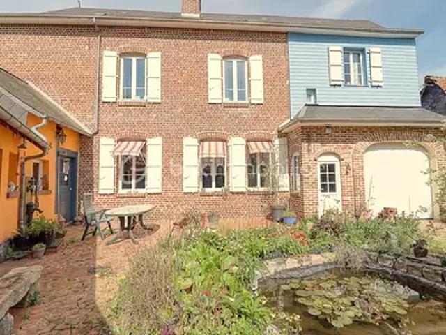 Grandvilliers 60210 Achat / Vente maison 6 pièces t6 terrasse cave