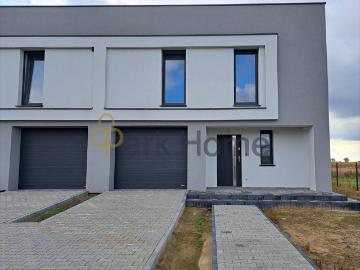 Nowoczesny bliźniak 149 m² z garażem i tarasem