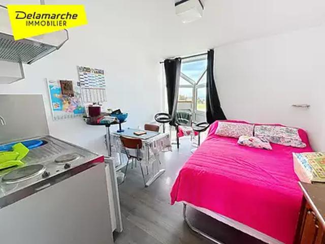 Granville 50400 Achat / Vente appartement 1 pièce t1 au dernier étage