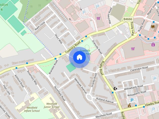 Granville Gardens, Hinckley, LE10