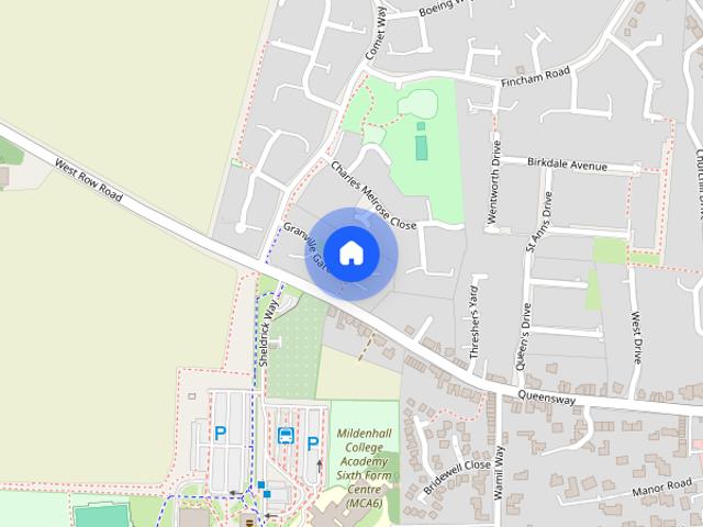 Granville Gardens, Mildenhall, Bury St Edmunds, Suffolk, IP28