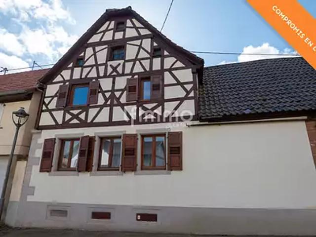 Grassendorf 67350 Achat / Vente maison 9 pièces t9 parking