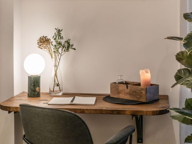 Grassland Inspired 2 Bedroom Apartment with Spa Like Bath and Dedicated Workspaces, Madrid Amsterdam Apartments for Rent