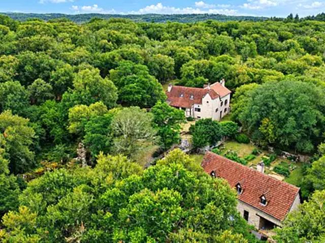 Gréalou 46160 Achat / Vente maison 7 pièces t7 terrasse cave