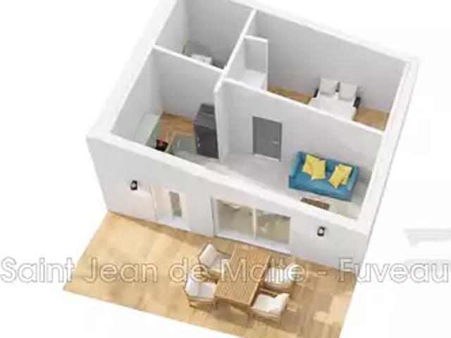 Gréasque 13850 Achat / Vente appartement 2 pièces t2 terrasse parking