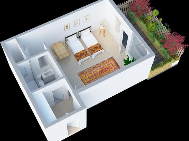 Great and perfect flat with private terrace, Dusseldorf Amsterdam Apartments for Rent