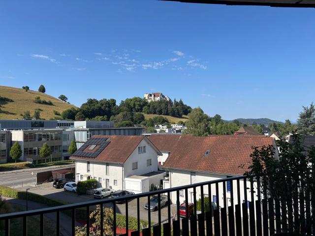 Great furnished apartment with a beautiful castle view and a large balcony, Lenzburg Amsterdam Apartments for Rent