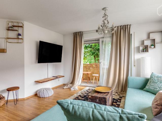 Great furnished flat 2 1/2 rooms & balcony, all inclusive, Stuttgart Amsterdam Apartments for Rent