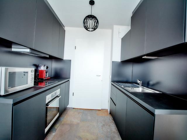 Great luxury studio in Berlin Mitte on the Mall of Berlin with a panoramic view right in the government district
