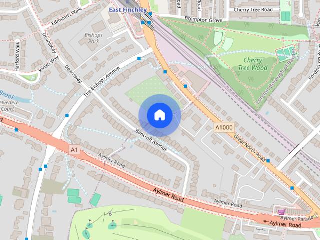 Great North Road, East Finchley, N2