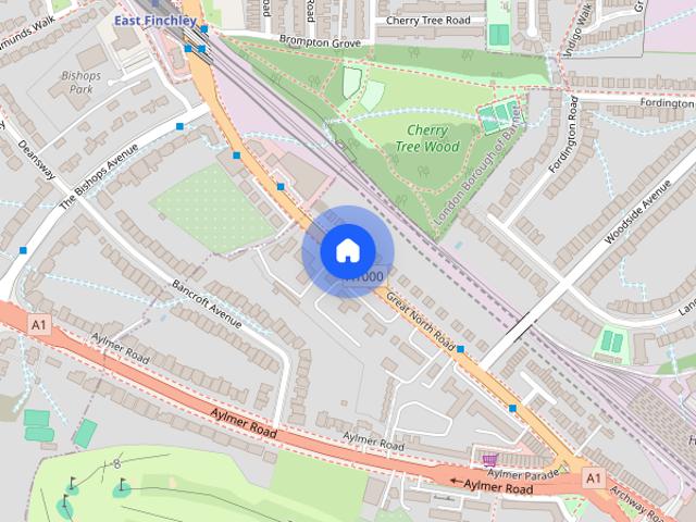 Great North Road, East Finchley N2
