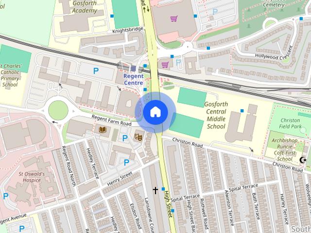 Great North Road, Gosforth, Newcastle Upon Tyne, Tyne & Wear, NE3