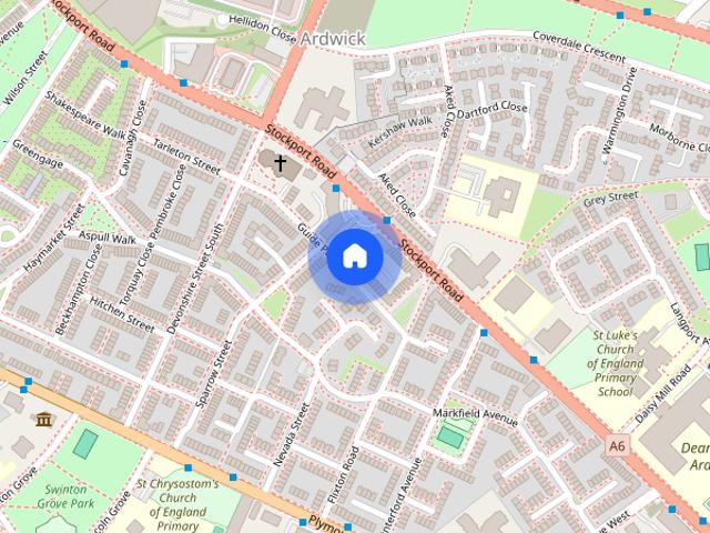 Greater Manchester, M13, Lauderdale Crescent, Manchester