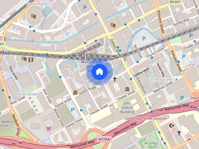 Greater Manchester, M1, Great Marlborough Street, Manchester